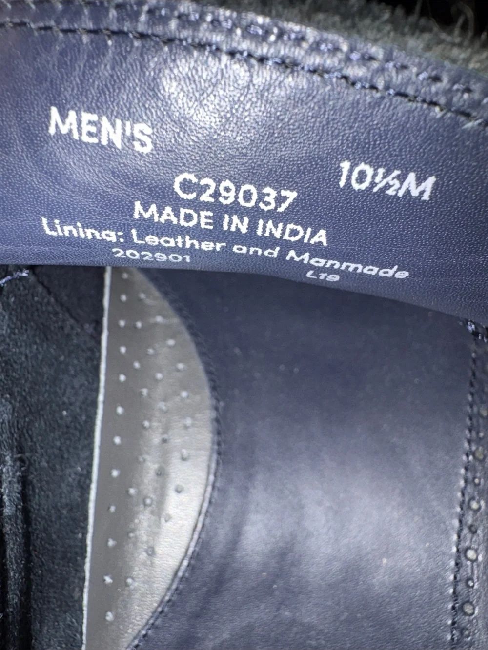 Cole Haan Black Leather Slip-On Penny Loafers